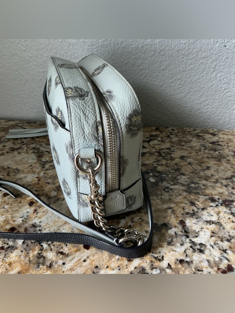 Coach Rose Print Camera Bag - Picture 5 of 7